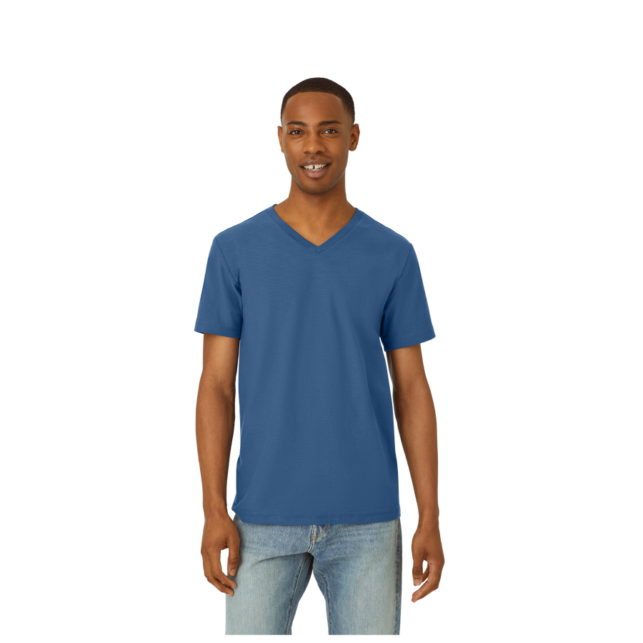 Men's Air Slub V-Neck T-Shirt - Easy Off Duty Style