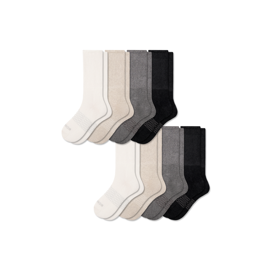 Men's Wide Calf Sock 8-Pack - Everyday Studio Pair