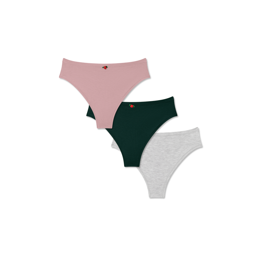 Women's Super Soft Thong 3-Pack - Daily Multipack