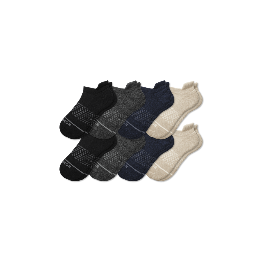 Men's Merino Wool Blend Ankle Sock 8-Pack - Fresh No Show Move