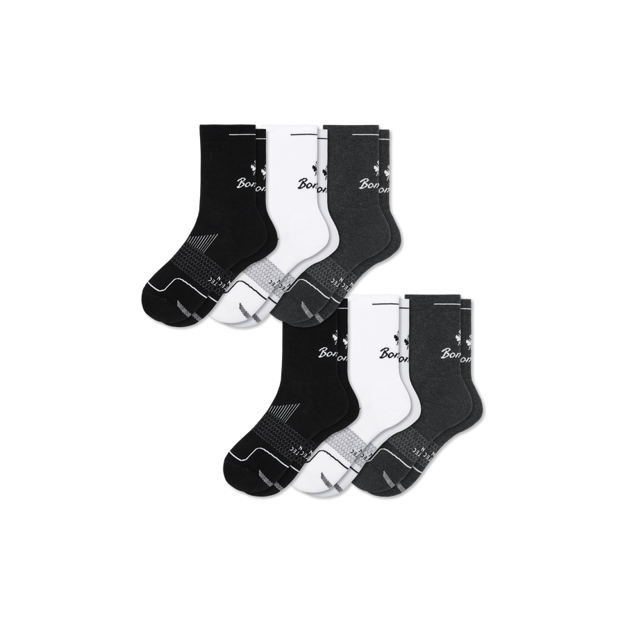 Men's Run Half Calf Sock 6-Pack - Fresh Court Fit