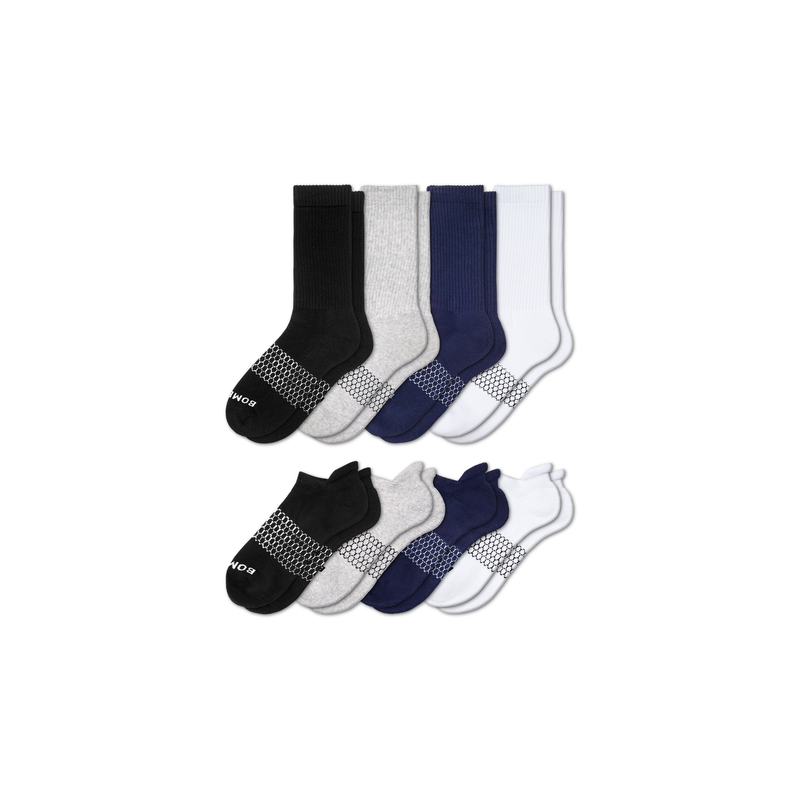 Men's Calf & Ankle Sock 8-Pack - mixed - 5
