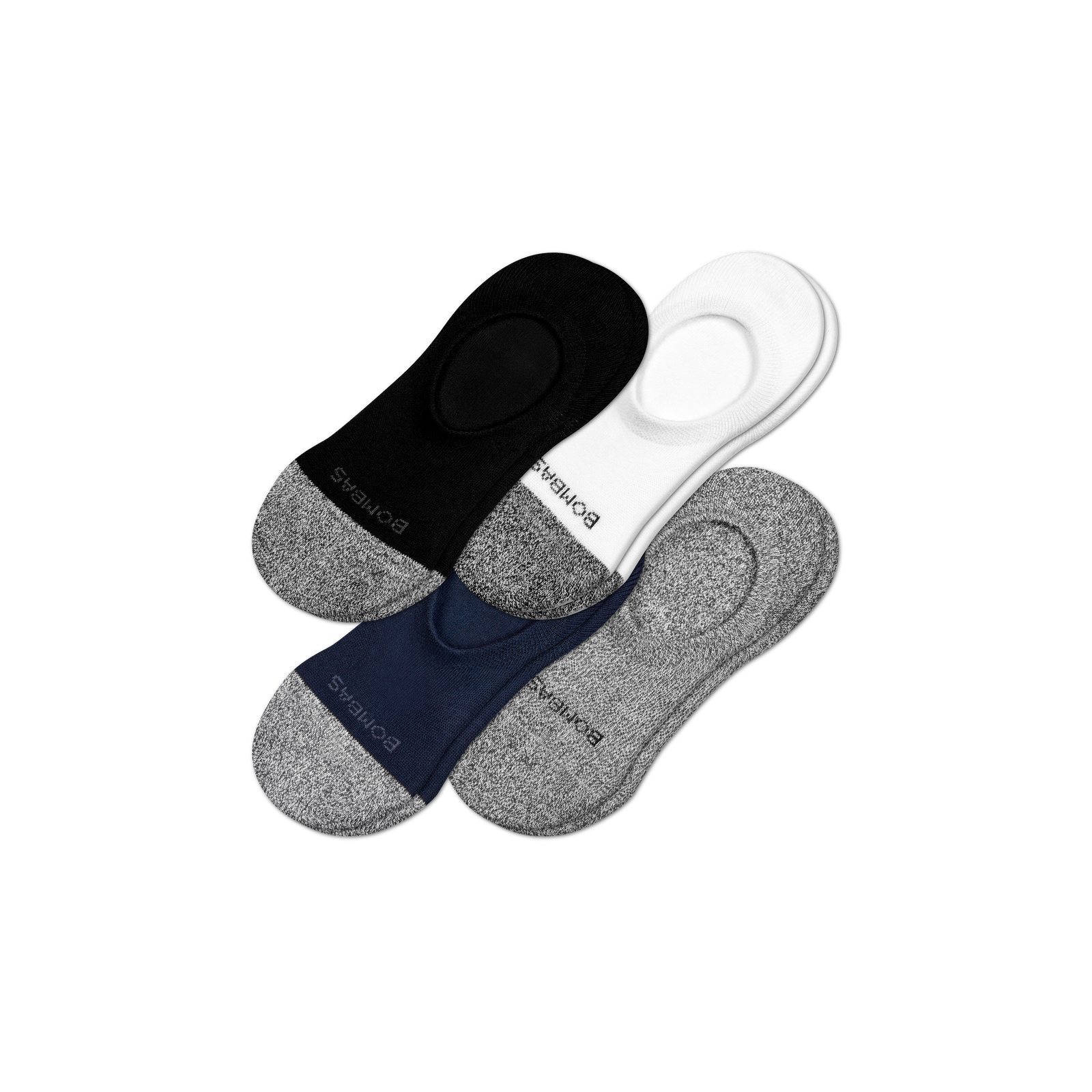 Men's Cushioned No Show Sock 4-Pack - mixed - 1