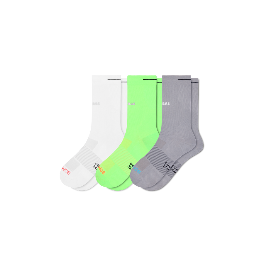 Women's RunPro Half Calf Sock 3-Pack - Comfort Weekend Pair