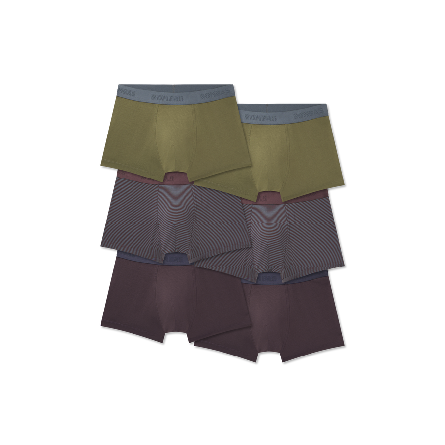 Men's Cotton Modal Blend Trunk 6-Pack - Easy Flex Support
