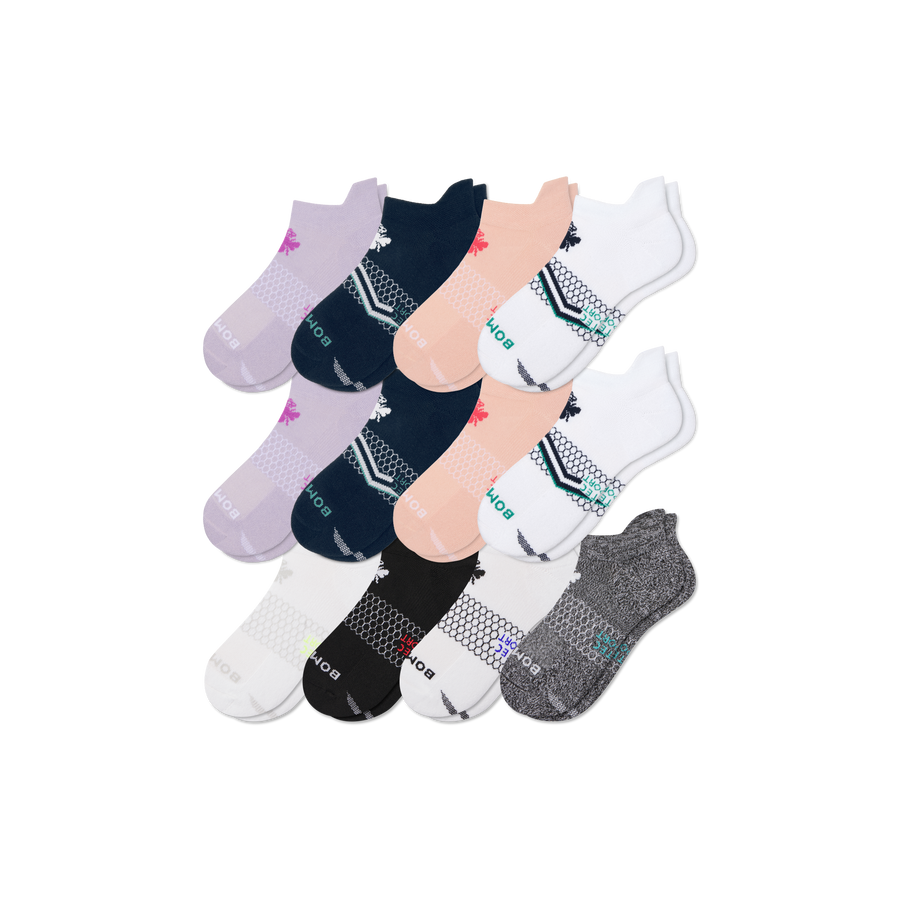 Women's All Sport Ankle Sock 12-Pack - Cozy Hike Pair