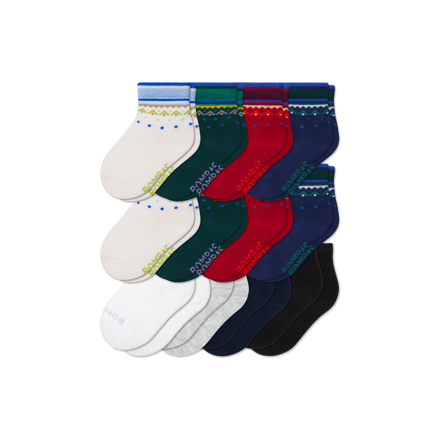 Toddler Lightweight Calf Sock 12-Pack - Run Studio Support