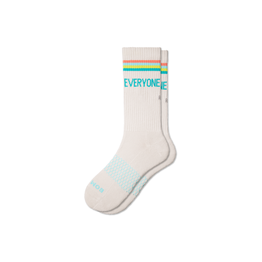 Bombas x Ruth Ellis Center Pride Calf Socks - Outdoor Weekend Step