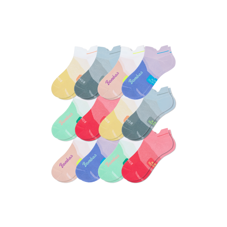 Women's Run Ankle Sock 12-Pack - Daily Fit