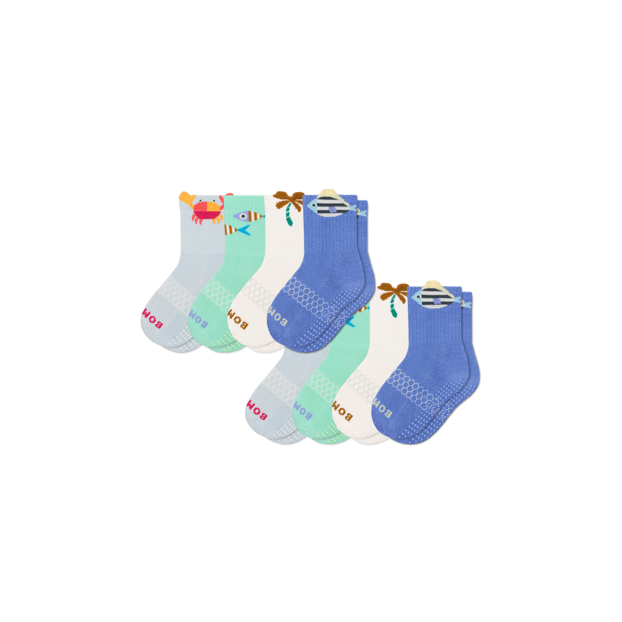 Junior Calf Sock 8-Pack - Run Hike Move