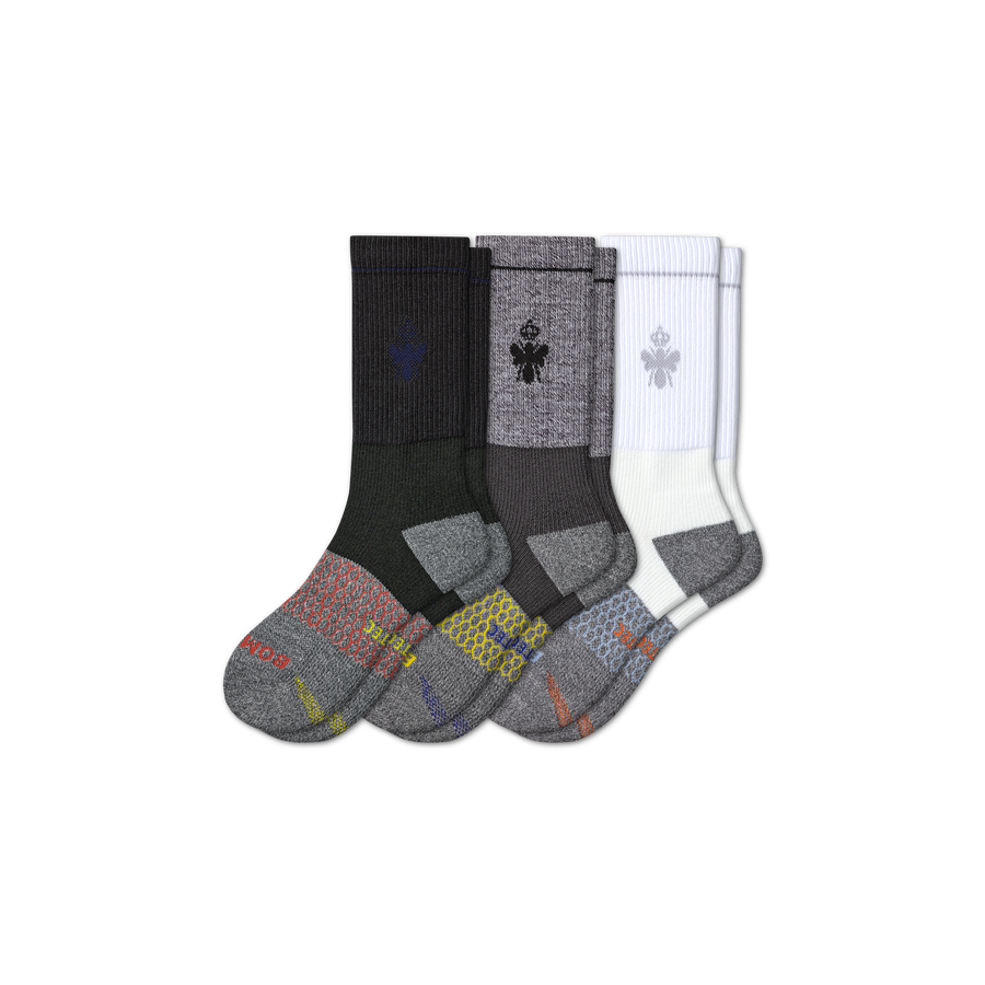 Men's Performance Targeted Compression Calf Sock 3-Pack - Sport Warmup Hold