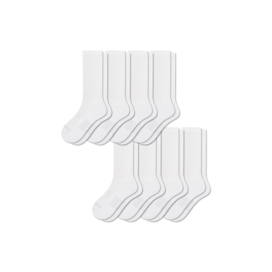 Women's Modern Rib Calf Sock 8-Pack - Soft Low Cut Move