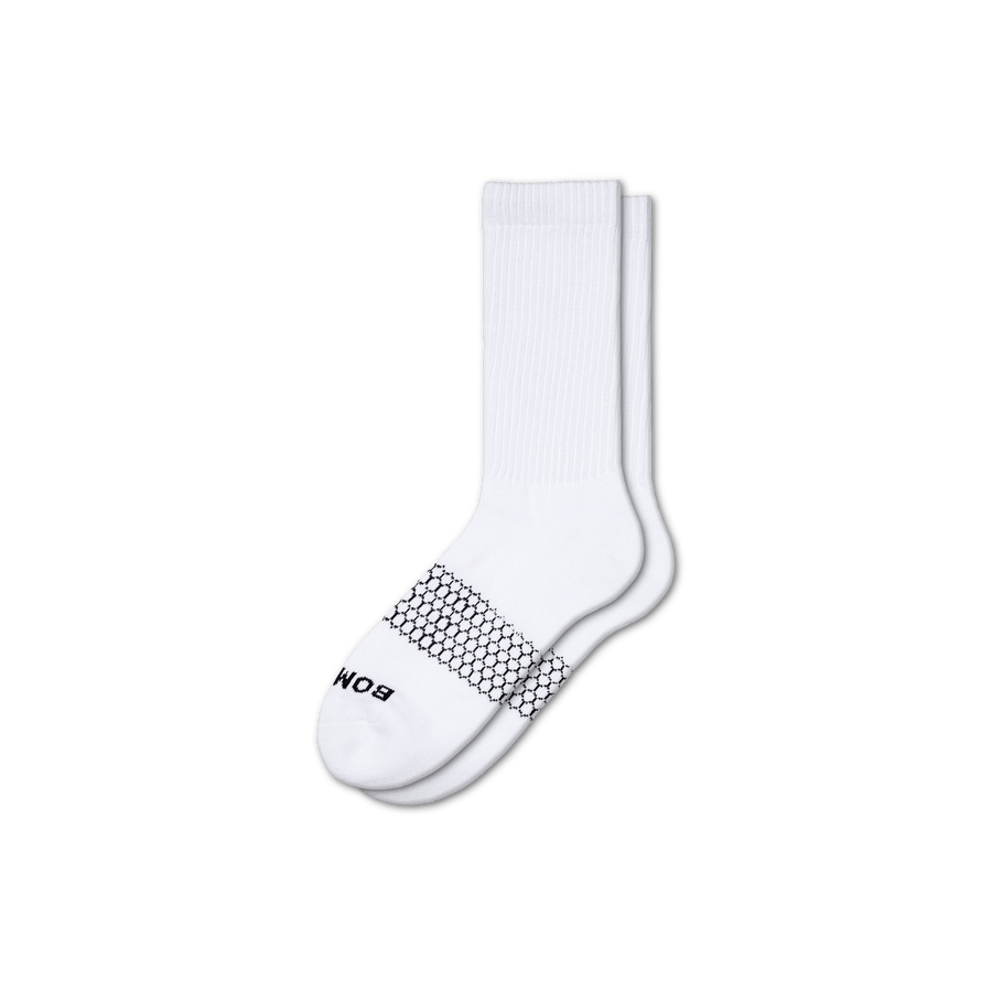 Men's Solids Calf Socks - Light Everyday Move