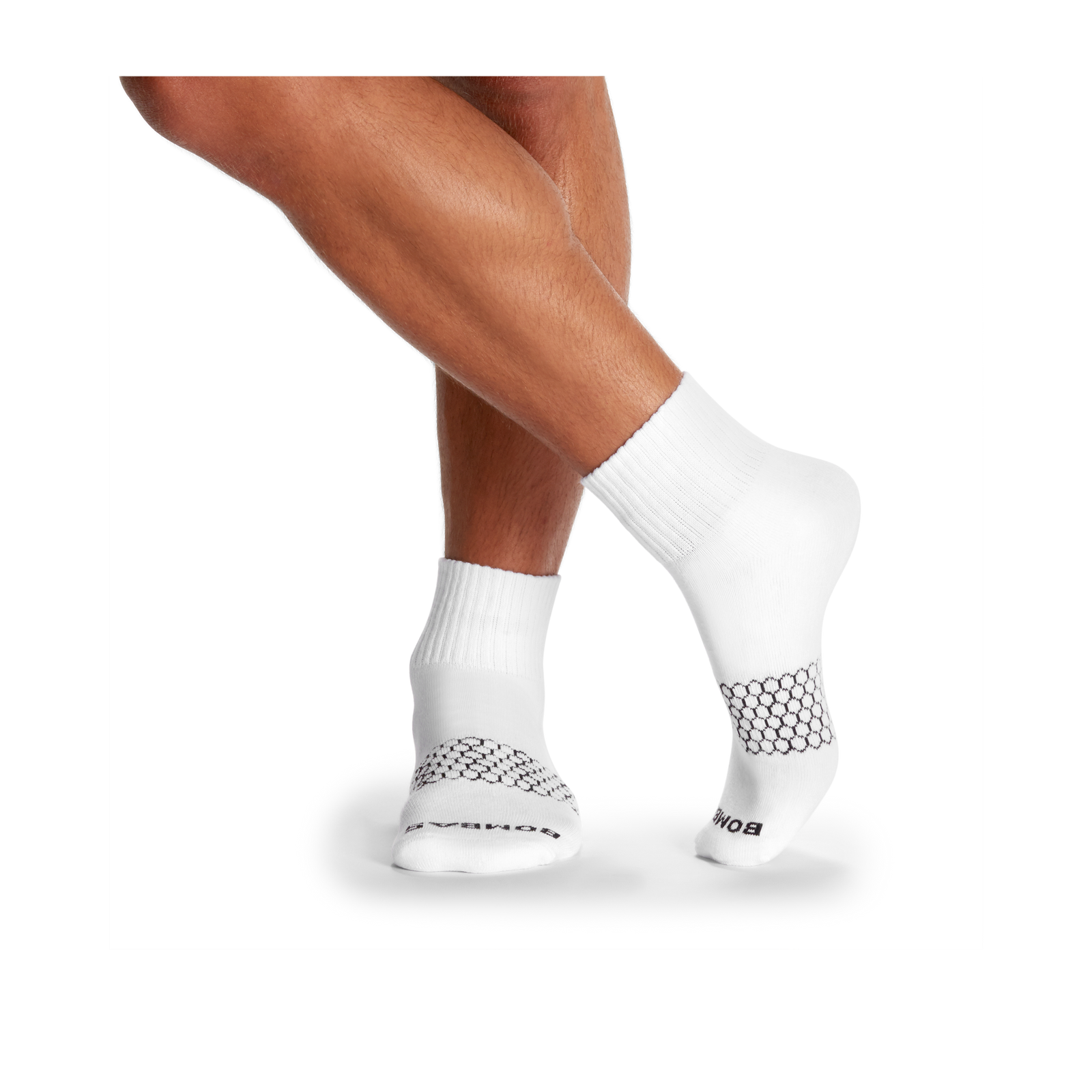 Men's Quarter Sock 8-Pack - white - 24